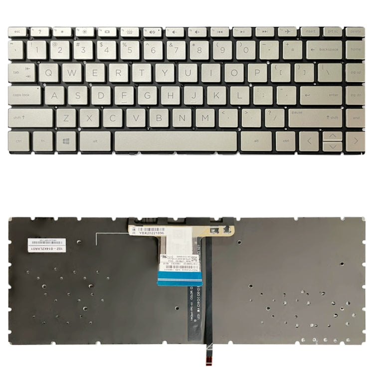 US Version Keyboard with Backlight For HP Pavilion x360 14-CE 14-DH 14-cd 14m-cd 14t-cd 14-CE000 L47854-171 (Gold) - Replacement Keyboards by buy2fix | Online Shopping UK | buy2fix