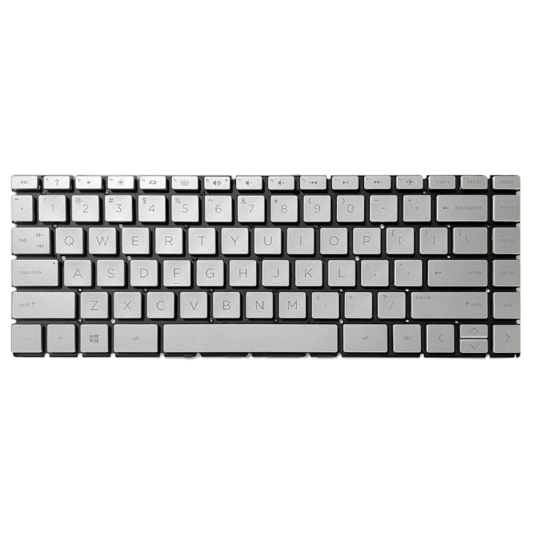 US Version Keyboard with Backlight For HP Pavilion x360 14-CE 14-DH 14-cd 14m-cd 14t-cd 14-CE000 L47854-171 (Silver) - Replacement Keyboards by buy2fix | Online Shopping UK | buy2fix