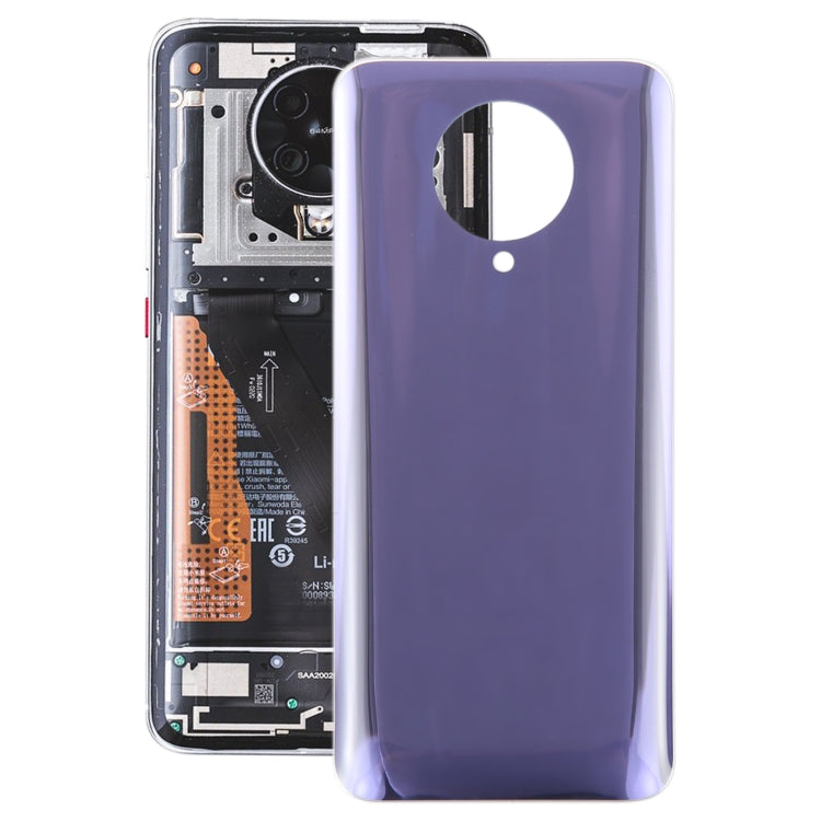 For Xiaomi Poco F2 Pro OEM Glass Battery Back Cover(Purple) - Back Cover by buy2fix | Online Shopping UK | buy2fix