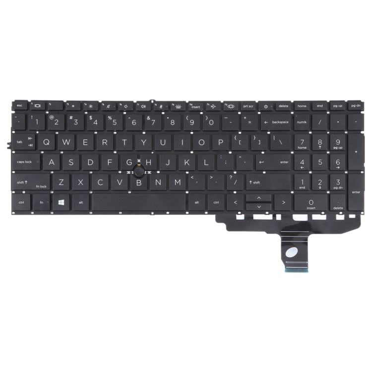 US Version Keyboard with Pointing For HP ELITEBOOK 850 G7 G8 845 G7 G8 855 G7 G8 - Replacement Keyboards by buy2fix | Online Shopping UK | buy2fix