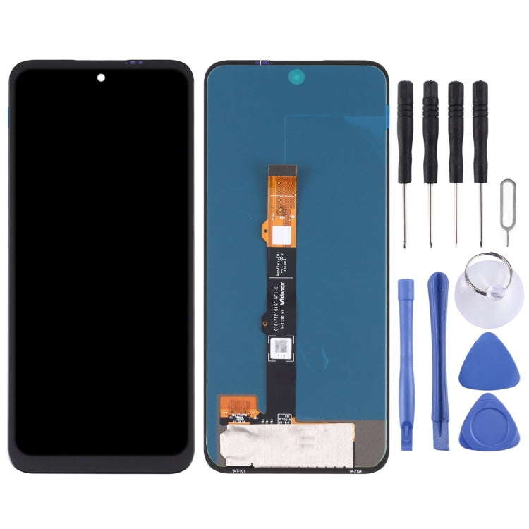 AMOLED Material  LCD Screen and Digitizer Full Assembly For Motorola Moto G42 -  by buy2fix | Online Shopping UK | buy2fix