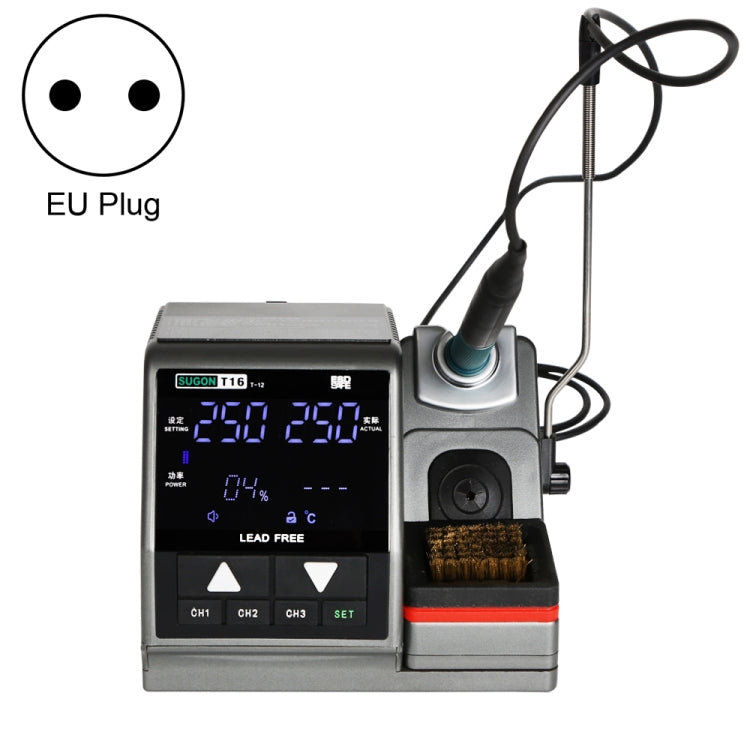 SUGON T16 PCB IC SMD BGA Repair Soldering Rework Station, EU Plug - Soldering Iron Set by SUGON | Online Shopping UK | buy2fix