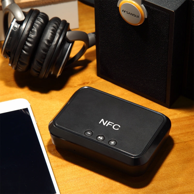 B10 NFC Desktop Bluetooth Music Receiver 4.1 Bluetooth Adapter USB Drive Reads Bluetooth Speaker - Apple Accessories by buy2fix | Online Shopping UK | buy2fix