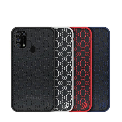 For Samsung Galaxy M31 PINWUYO Series 2 Generation PC + TPU Waterproof and Anti-drop All-inclusive Protective Case(Blue) - Galaxy Phone Cases by PINWUYO | Online Shopping UK | buy2fix