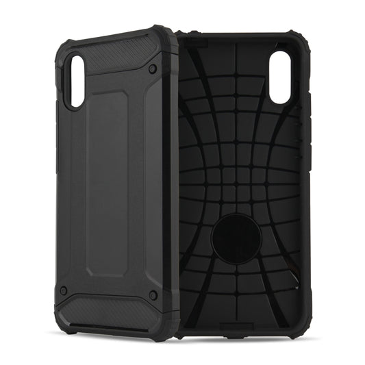 For Xiaomi Redmi 9A Magic Armor TPU + PC Combination Case(Black) - Xiaomi Cases by buy2fix | Online Shopping UK | buy2fix