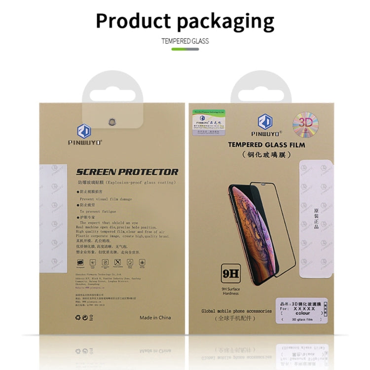 For OPPO Find X3 / 3X Pro PINWUYO 9H 3D Hot Bending Tempered Glass Film(Black) -  by PINWUYO | Online Shopping UK | buy2fix