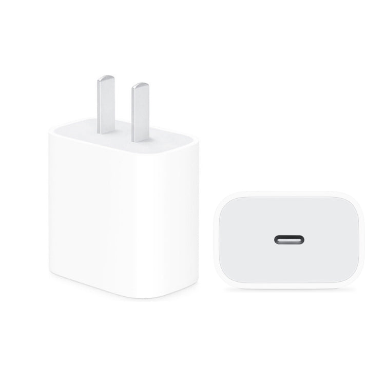 PD 20W Single USB-C / Type-C Port Travel Charger + 3A PD3.0 USB-C / Type-C to 8 Pin Fast Charge Data Cable Set, US Plug 1.5m - Apple Accessories by buy2fix | Online Shopping UK | buy2fix