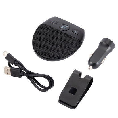 SP11 Car Phone Sun Visor Handsfree Speaker with USB Car Speaker Handsfree Car Kit - Bluetooth Car Kits by buy2fix | Online Shopping UK | buy2fix