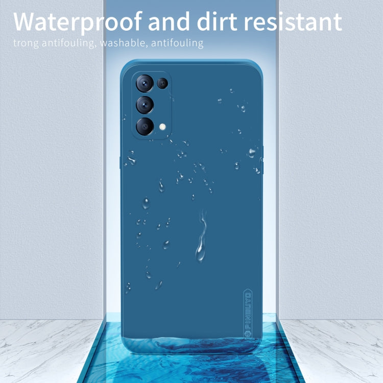 For OPPO Reno5 / Reno5 K / Find X3 Lite PINWUYO Touching Series Liquid Silicone TPU Shockproof Case(Green) - OPPO Cases by PINWUYO | Online Shopping UK | buy2fix