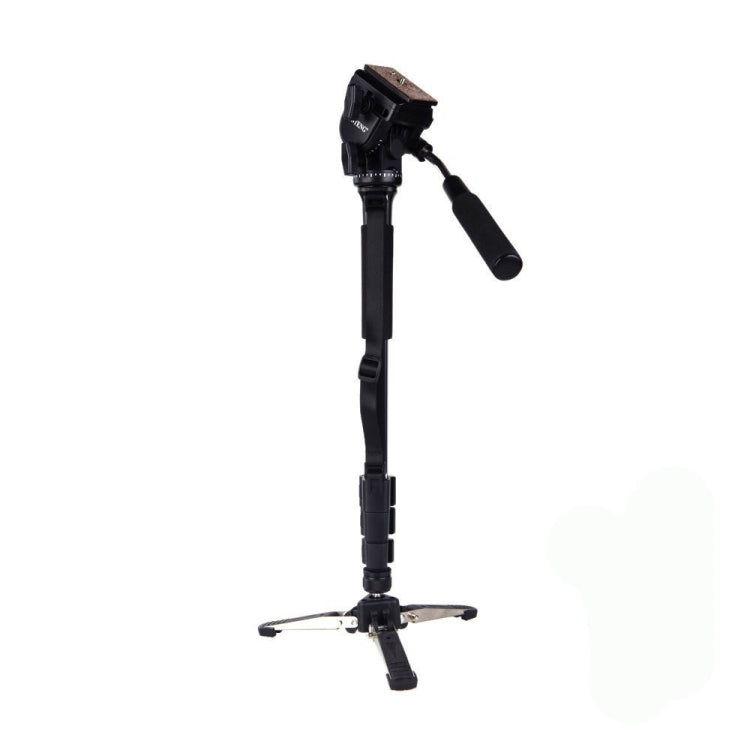 YUNTENG VCT-288 Tripod Mount Monopod with Fluid Drag Head - Tripods by YUNTENG | Online Shopping UK | buy2fix