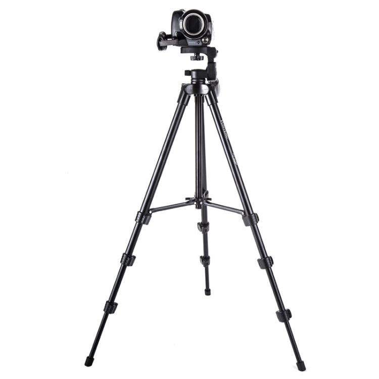 YUNTENG VCT-521 Aluminum Alloy Tripod Mount with Three-Dimensional Tripod Head - Tripods by YUNTENG | Online Shopping UK | buy2fix