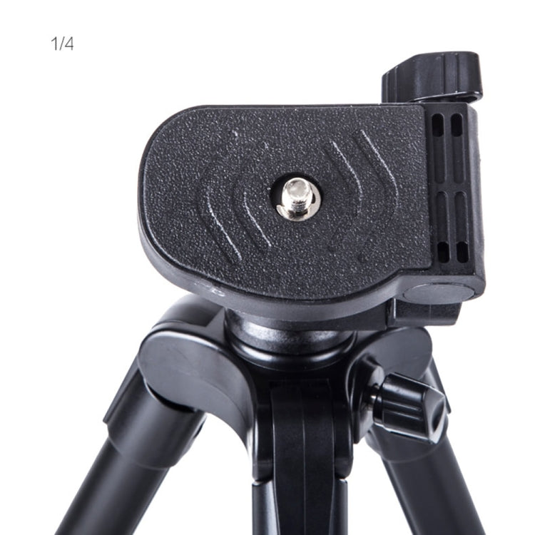 YUNTENG VCT-521 Aluminum Alloy Tripod Mount with Three-Dimensional Tripod Head - Tripods by YUNTENG | Online Shopping UK | buy2fix