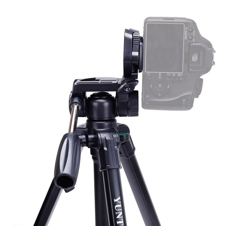 YUNTENG VCT-690 Aluminum Tripod Mount with Fluid Drag Head - Tripods by YUNTENG | Online Shopping UK | buy2fix