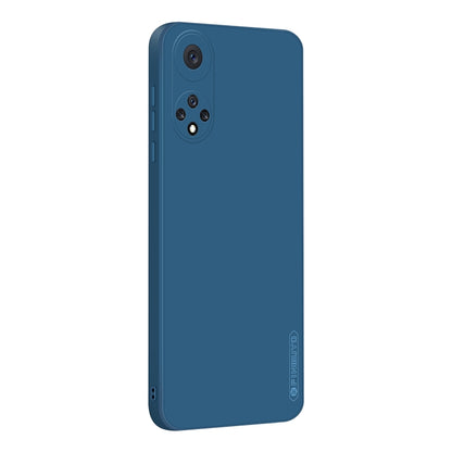 For Huawei nova 9 PINWUYO Liquid Silicone TPU Phone Case(Blue) - Huawei Cases by PINWUYO | Online Shopping UK | buy2fix