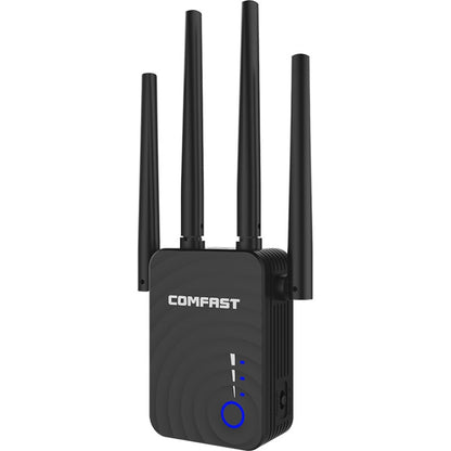 Comfast WiFi Range Extender 1200Mbps Mini WiFi Repeater 2.4GHz/5.8GHz Dual Band - Broadband Amplifiers by COMFAST | Online Shopping UK | buy2fix