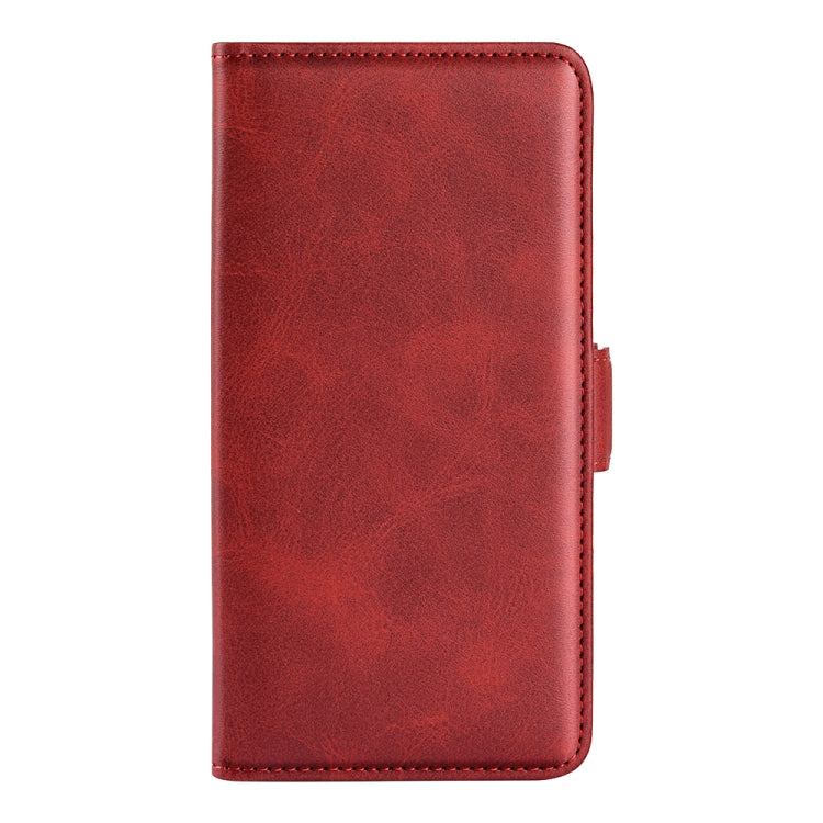 For Honor X8 Dual-side Magnetic Buckle Leather Phone Case(Red) - Mobile Accessories by buy2fix | Online Shopping UK | buy2fix