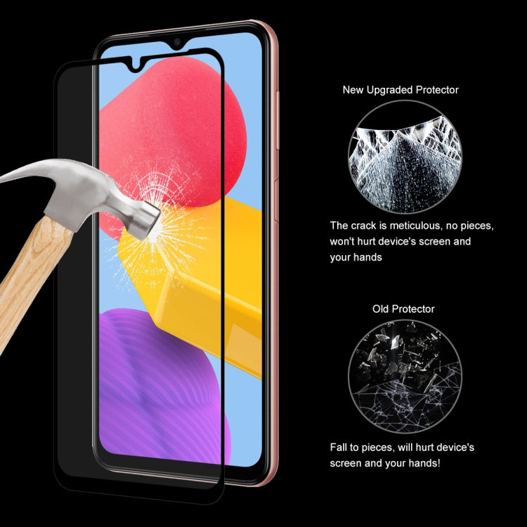 10 PCS For Samsung Galaxy M13 4G / F13 4G ENKAY Hat-Prince Full Glue 0.26mm 9H 2.5D Tempered Glass Full Film - Galaxy Tempered Glass by ENKAY | Online Shopping UK | buy2fix