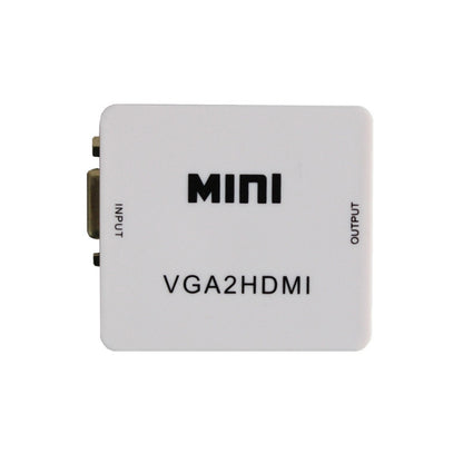 JSM Mini Size HD 1080P VGA to HDMI Scaler Box Audio Video Digital Converter Adapter - Adapter by buy2fix | Online Shopping UK | buy2fix