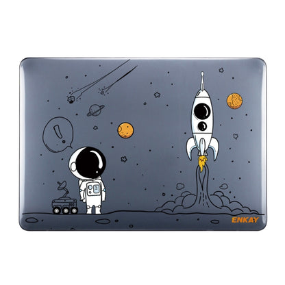 For MacBook Pro 13.3 A1708 ENKAY Hat-Prince 3 in 1 Spaceman Pattern Laotop Protective Crystal Case with TPU Keyboard Film / Anti-dust Plugs, Version:US(Spaceman No.1) - MacBook Pro Cases by ENKAY | Online Shopping UK | buy2fix