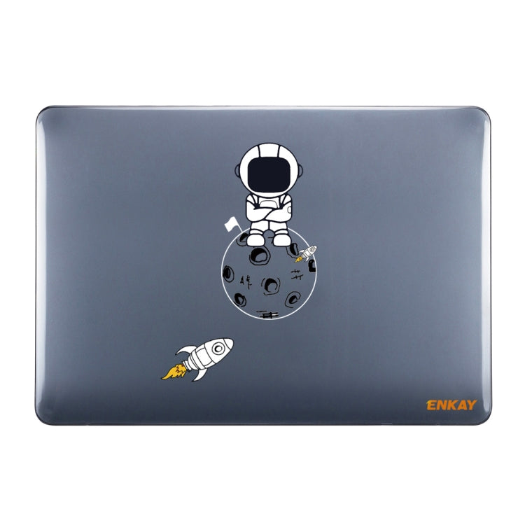 For MacBook Pro 15.4 A1707/A1990 ENKAY Hat-Prince 3 in 1 Spaceman Pattern Laotop Protective Crystal Case with TPU Keyboard Film / Anti-dust Plugs, Version:EU(Spaceman No.4) - MacBook Pro Cases by ENKAY | Online Shopping UK | buy2fix