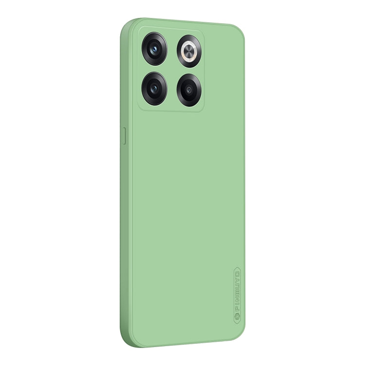 For OnePlus Ace Pro / 10R 5G  PINWUYO Sense Series Liquid Silicone TPU Phone Case(Green) - OnePlus Cases by PINWUYO | Online Shopping UK | buy2fix