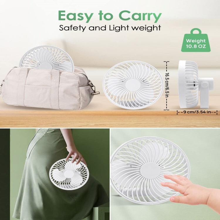 Multifunctional LED Rechargeable Outdoor Portable Tent Camping Fan(White) - Electric Fans by buy2fix | Online Shopping UK | buy2fix