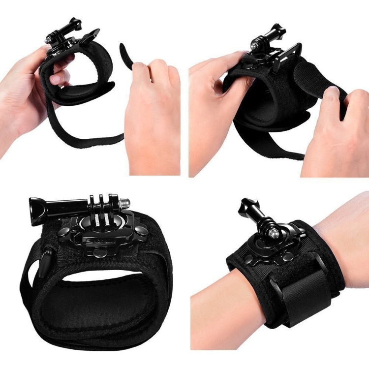 GP144 360 Degree Rotation Hand Camera Wrist Strap Mount - Wrist Strap by buy2fix | Online Shopping UK | buy2fix