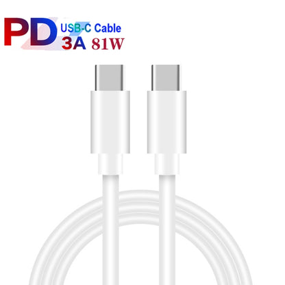 35W PD3.0 USB-C / Type-C Dual Port Charger with 2m Type-C to Type-C Data Cable, US Plug - USB Charger by buy2fix | Online Shopping UK | buy2fix