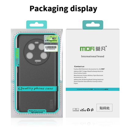 For Xiaomi Civi 3 MOFI Fandun Series Frosted PC Ultra-thin All-inclusive Phone Case(Green) - Xiaomi Cases by MOFI | Online Shopping UK | buy2fix