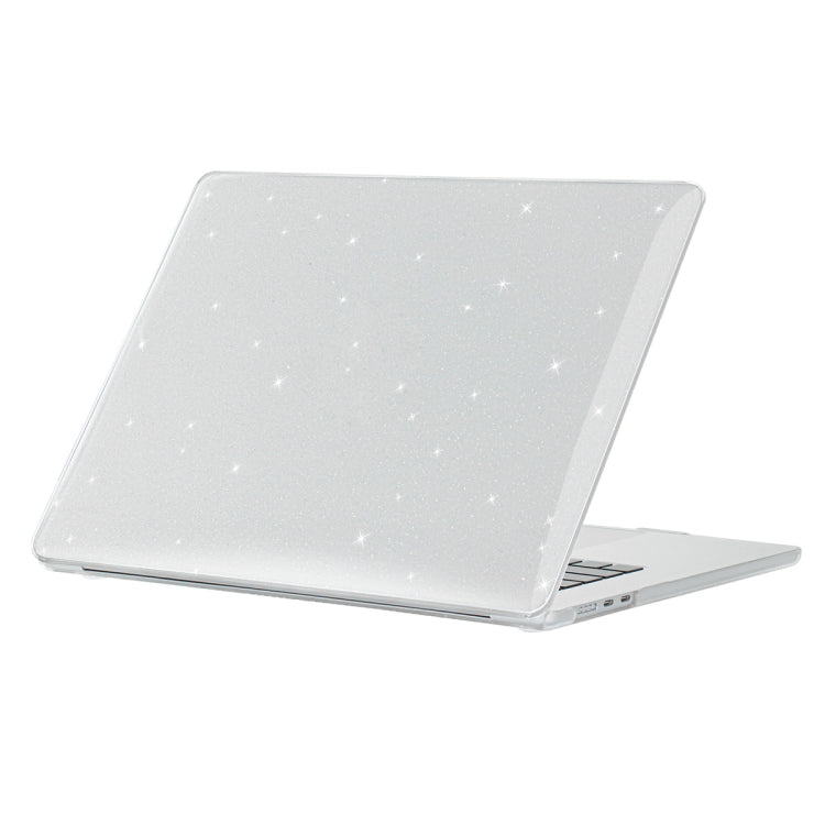 For MacBook Air 15.3 (A2941) ENKAY Hat-Prince Bling Crystal Protective Case Cover Hard Shell(Transparent) - MacBook Air Cases by ENKAY | Online Shopping UK | buy2fix