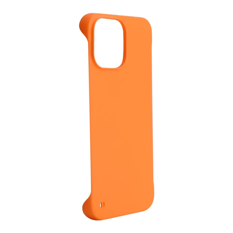 For iPhone 15 ENKAY Ultra-thin Matte Frameless PC Phone Case(Orange) - iPhone 15 Cases by ENKAY | Online Shopping UK | buy2fix