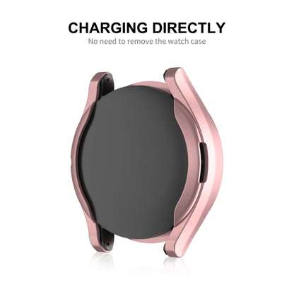 For Samsung Galaxy Watch6 44mm ENKAY Hat-Prince Full Coverage Transparent Soft TPU Case with Screen Protection - Watch Cases by ENKAY | Online Shopping UK | buy2fix