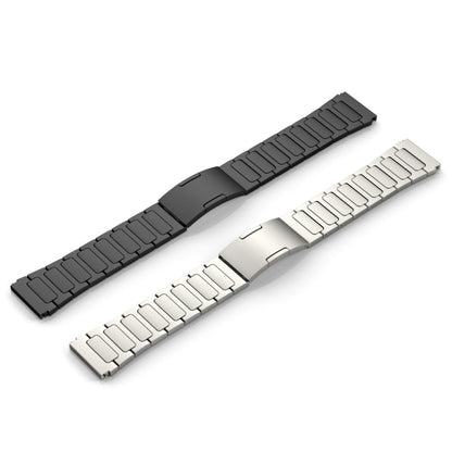 For Garmin Venu 3 22mm I-Shaped Titanium Alloy Watch Band(Sliver) - Watch Bands by buy2fix | Online Shopping UK | buy2fix