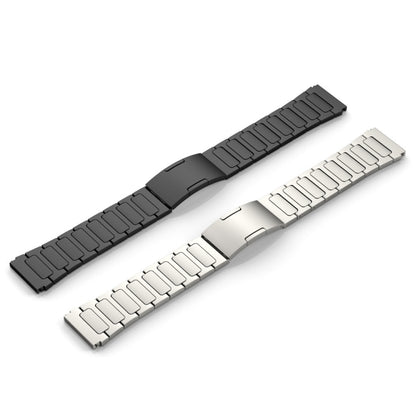 For Xiaomi Haylou GST LS09B 22mm I-Shaped Titanium Alloy Watch Band(Grey) - Watch Bands by buy2fix | Online Shopping UK | buy2fix