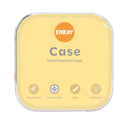 For Garmin Venu 3S ENKAY Hat-Prince Full Coverage Electroplated TPU Watch Case with Screen Protection(Rose Gold) - Watch Cases by ENKAY | Online Shopping UK | buy2fix