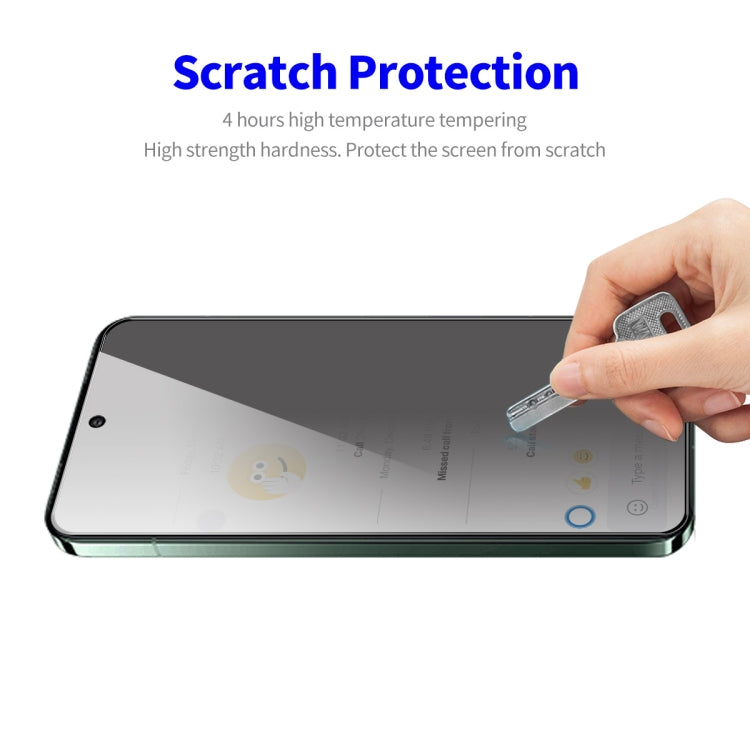 For Xiaomi Redmi 12 4G / 5G 2pcs ENKAY Hat-Prince 28 Degree Anti-peeping Privacy Silk Screen Tempered Glass Film -  by ENKAY | Online Shopping UK | buy2fix