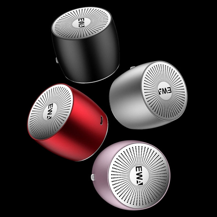 EWA A103 Portable Bluetooth Speaker Wireless Heavy Bass Bomm Box Subwoofer Phone Call Surround Sound Bluetooth Shower Speaker(Blue) - Apple Accessories by EWA | Online Shopping UK | buy2fix