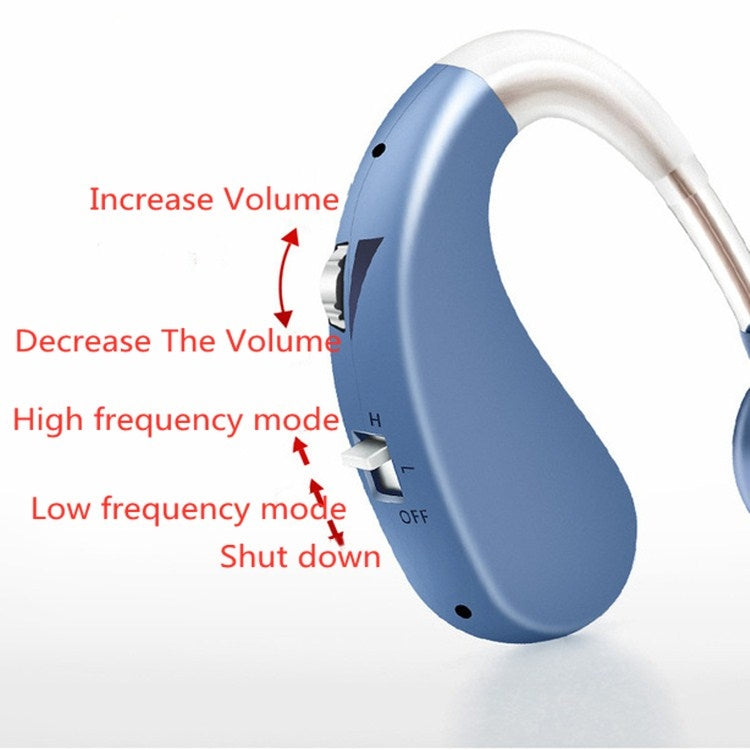 Wireless Stealth Rechargeable Hearing Aid For The Elderly Deaf - Hearing Aids by buy2fix | Online Shopping UK | buy2fix