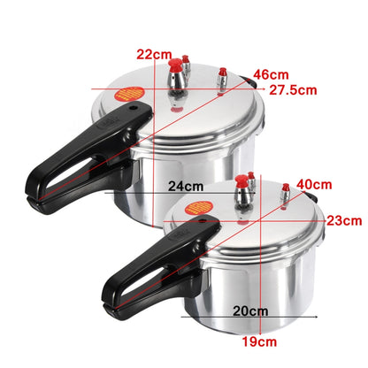 Household Aluminum Pressure Cooker Electric Pressure Cooker Suitable for Gas Stove, Type:24cm Single Use Bottom - Home & Garden by buy2fix | Online Shopping UK | buy2fix