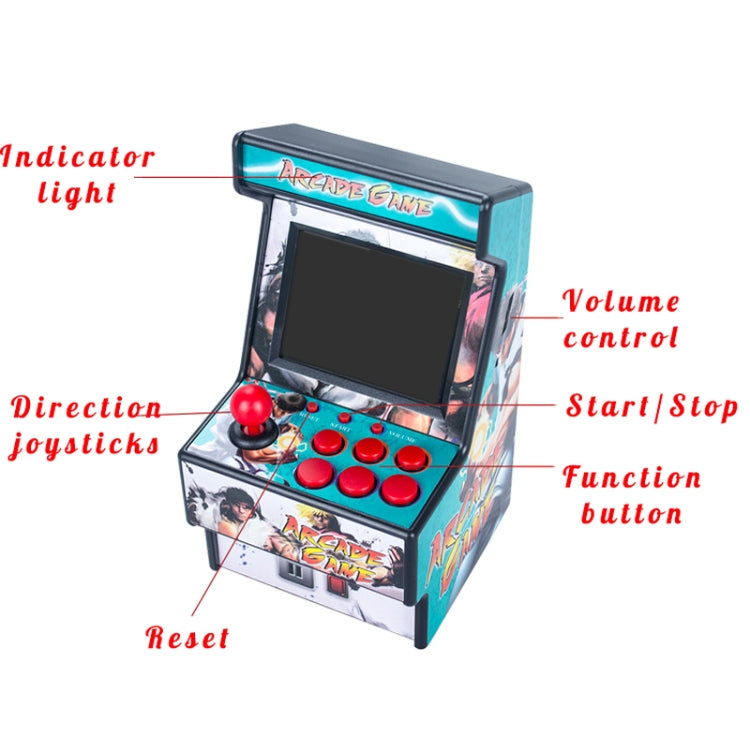 Retro Mini Arcade Handheld Game Console 16-bit Built-in 156 Games (Arcade 4 #) - Pocket Console by buy2fix | Online Shopping UK | buy2fix