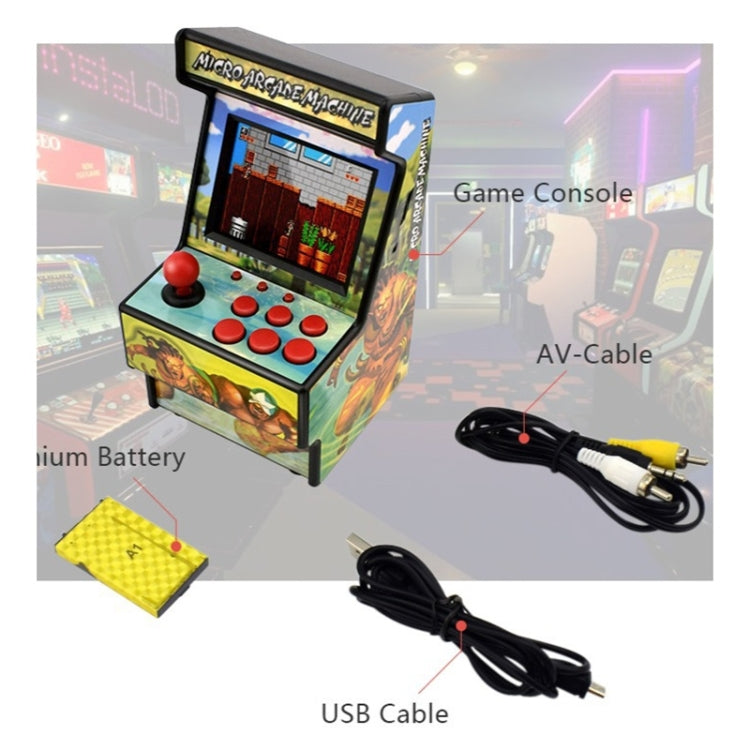 Retro Mini Arcade Handheld Game Console 16-bit Built-in 156 Games (Arcade 1 #) - Pocket Console by buy2fix | Online Shopping UK | buy2fix