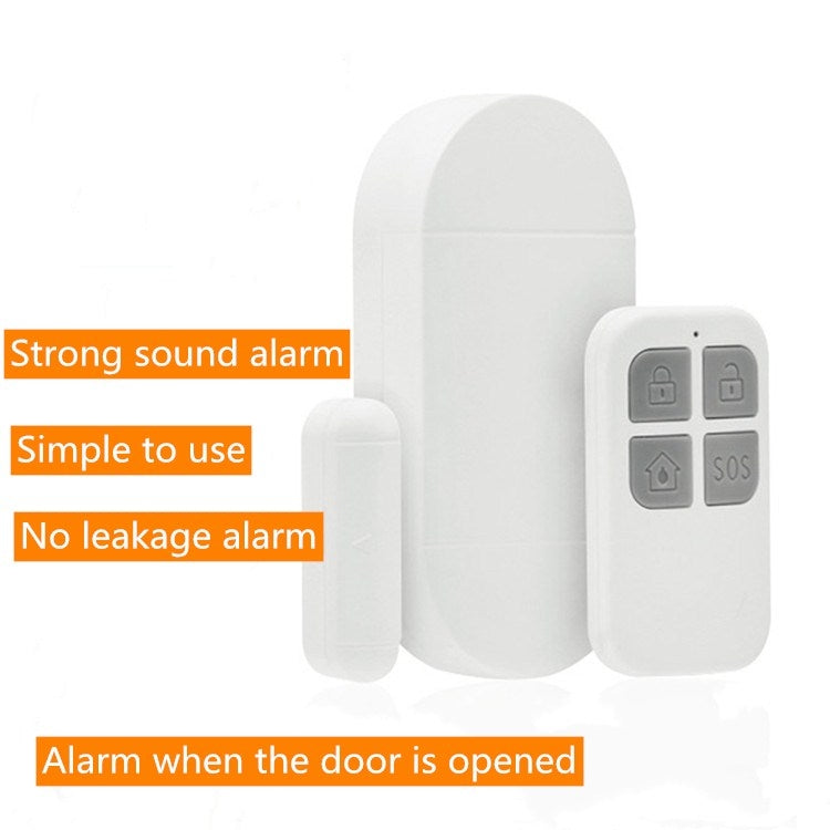 MC-02 Household Door And Window Anti-theft Alarm Remote Control Wireless Door Magnetic Alarm - Security by buy2fix | Online Shopping UK | buy2fix