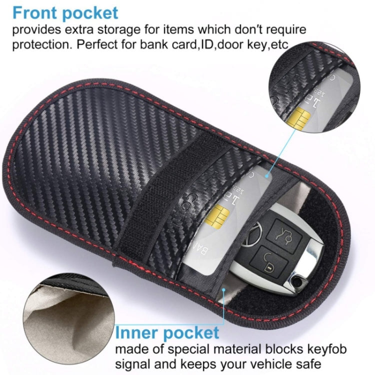 2 PCS Antimagnetic RFID Car Key Mobile Phone Bag Shielding Set Radiation Cell Phone Pocket - Home & Garden by buy2fix | Online Shopping UK | buy2fix