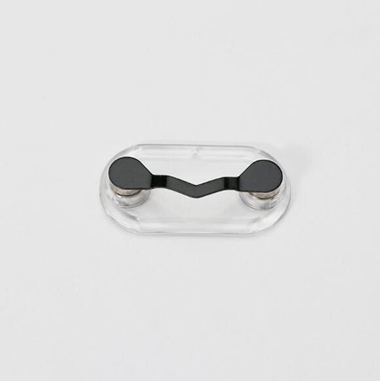 5 PCS Magnetic Glasses Holder Magnetic Brooch Number Plate Headset Glasses Clip(Black) - Home & Garden by buy2fix | Online Shopping UK | buy2fix
