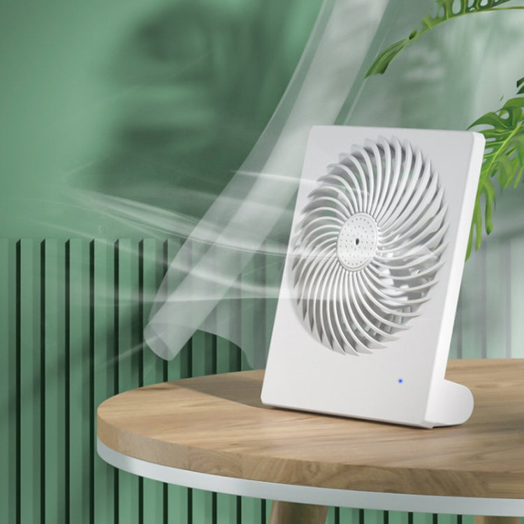 USB Type Square Fan Mini Desktop Air Cooler(Small Square Fan) - Consumer Electronics by buy2fix | Online Shopping UK | buy2fix
