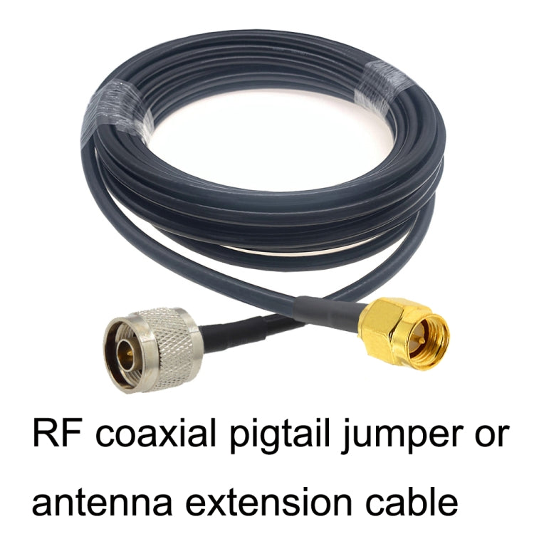 SMA Male to N Male RG58 Coaxial Adapter Cable, Cable Length:1.5m - Connectors by buy2fix | Online Shopping UK | buy2fix