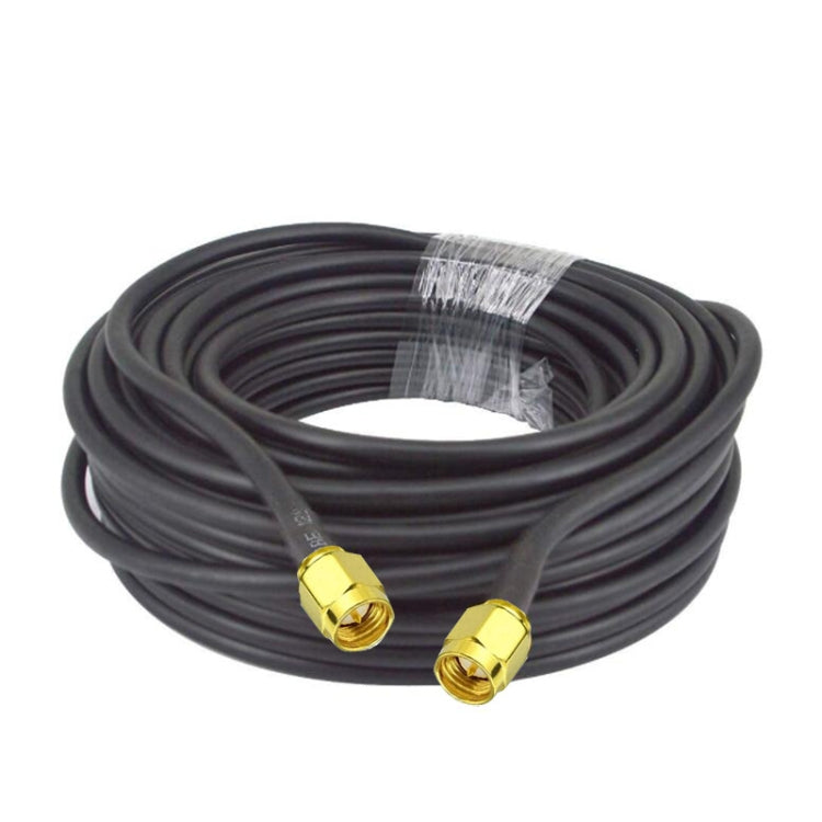 SMA Male To SMA Male RG58 Coaxial Adapter Cable, Cable Length:3m - Connectors by buy2fix | Online Shopping UK | buy2fix