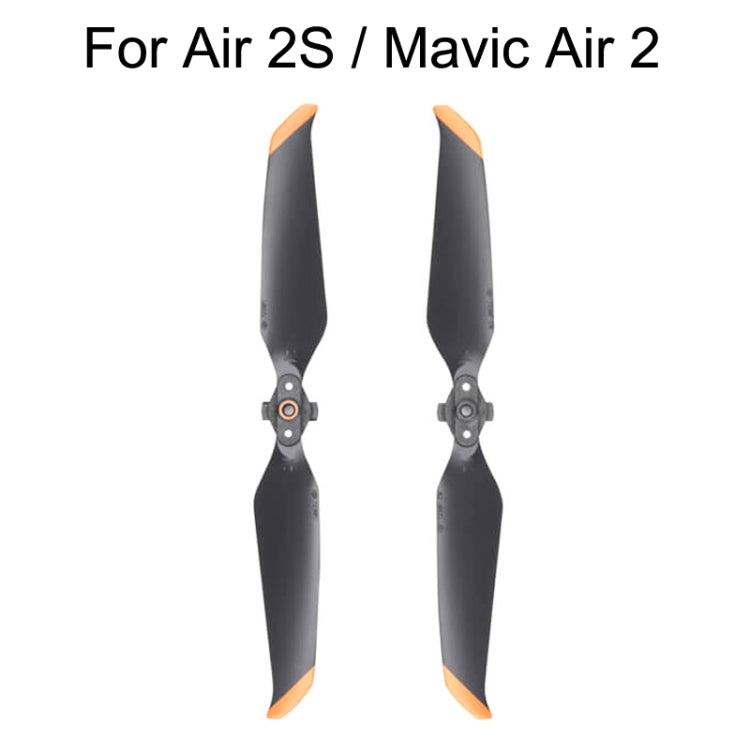 Original DJI Air 2S / Mavic Air 2 1 Pair Noise Reduction Propeller(Black) - DIY Propeller by DJI | Online Shopping UK | buy2fix