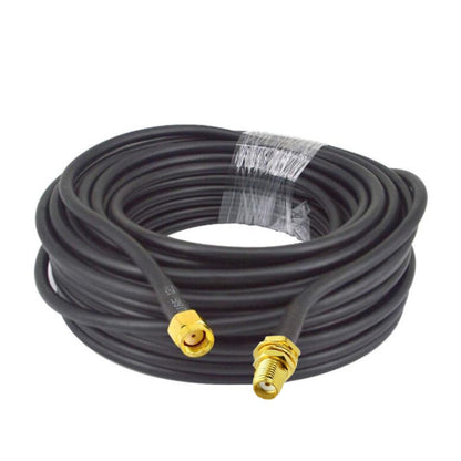 SMA Female To RP-SMA Male RG58 Coaxial Adapter Cable, Cable Length:3m - Connectors by buy2fix | Online Shopping UK | buy2fix