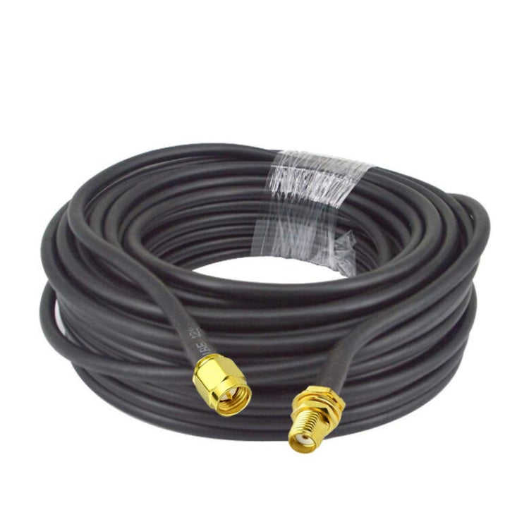 SMA Male To SMA Female RG58 Coaxial Adapter Cable, Cable Length:0.5m - Connectors by buy2fix | Online Shopping UK | buy2fix